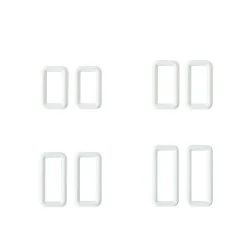 Lot de 2 barrettes pour...